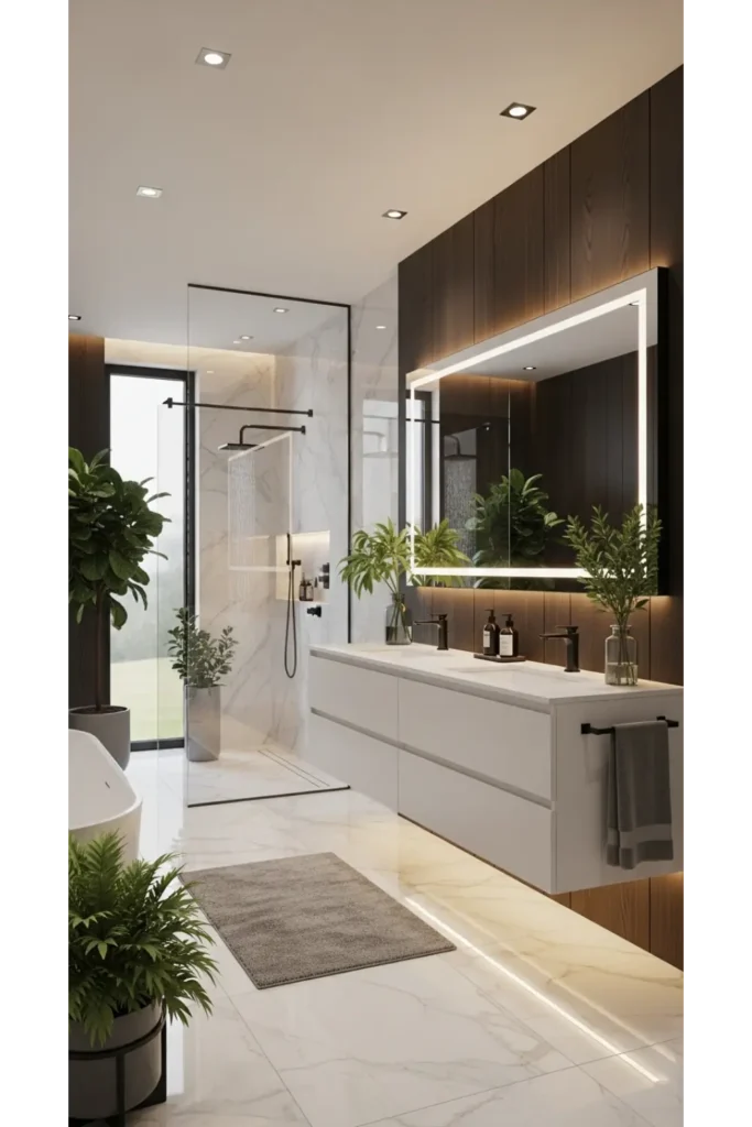 Custom Built Storage Wall