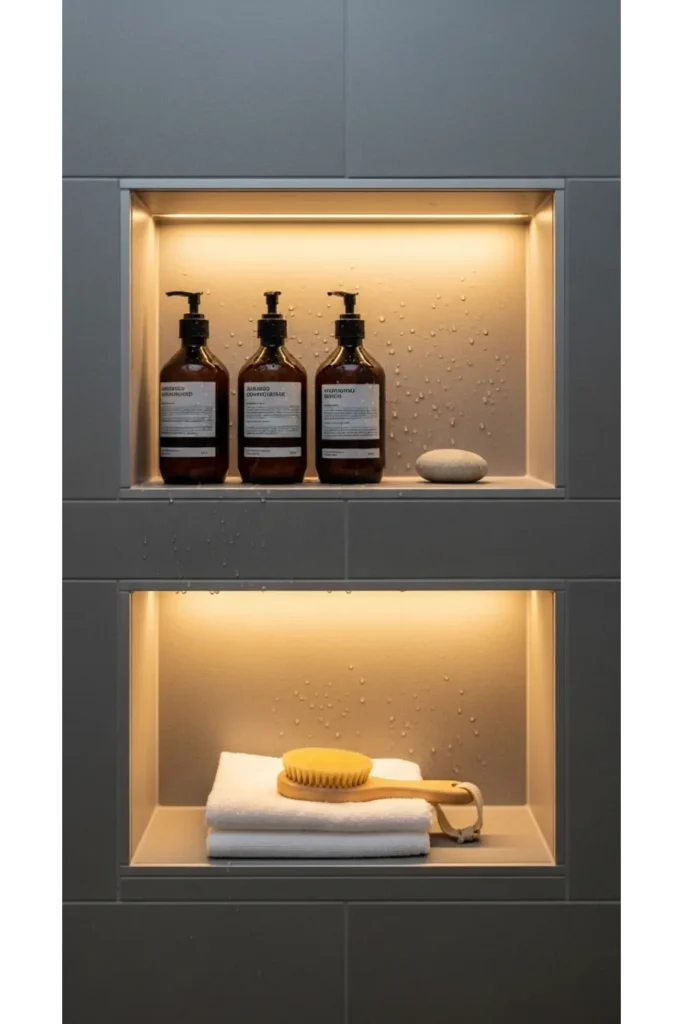 23 Bathroom Remodel Ideas for 2026 Trends 18 Custom Shower Niches