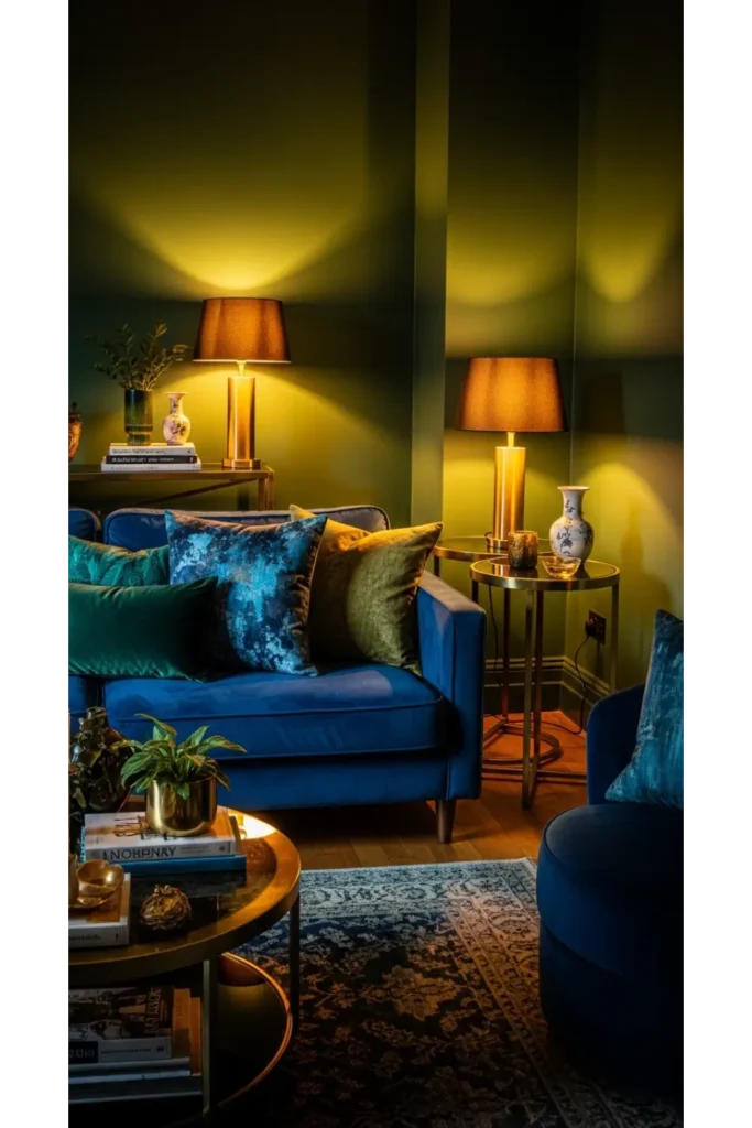 23 Living Room Inspo Ideas You'll Love 19 Deep Jewel Tone Sophistication