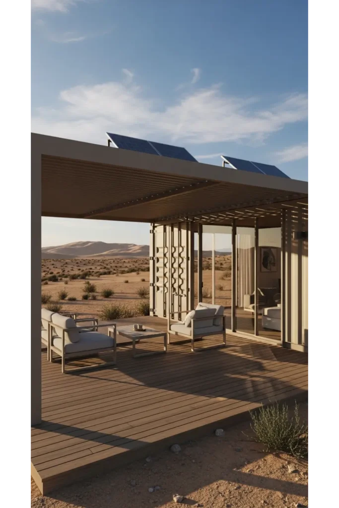 24 Shipping Container Homes for Smart Living 16 Desert Climate Design