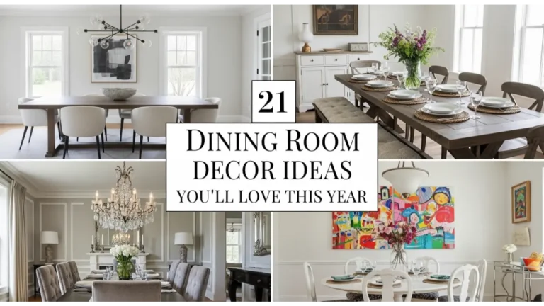 Dining Room Decor Ideas