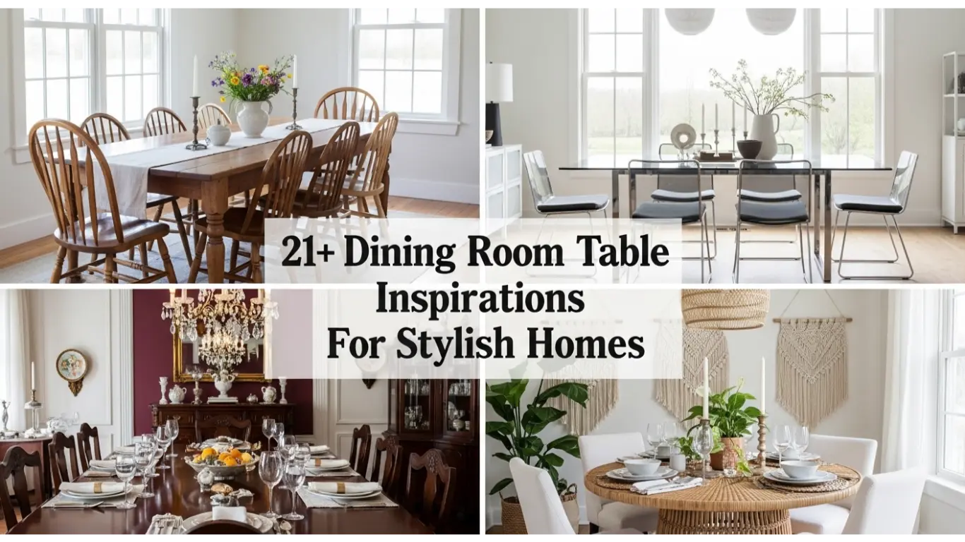 Dining Room Table Inspirations