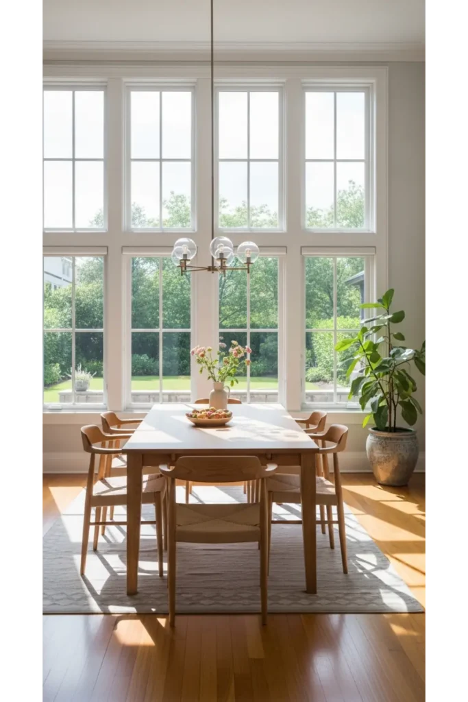 21 Dining Room Decor Ideas You’ll Love This Year 21 Dining Spaces That Embrace Natural Flow