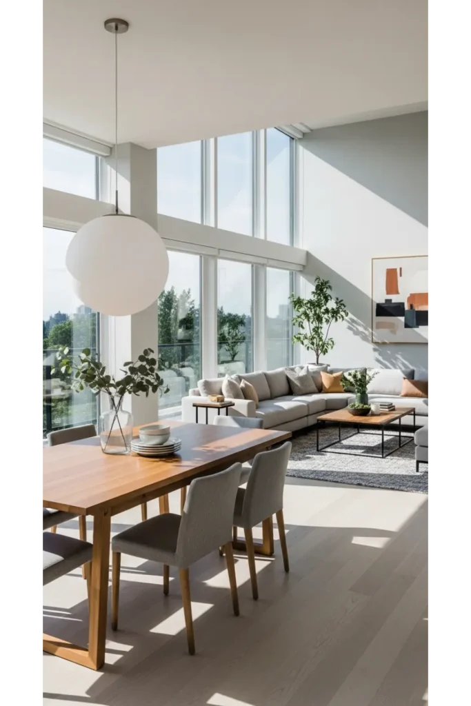 Dining With Natural Light Priority