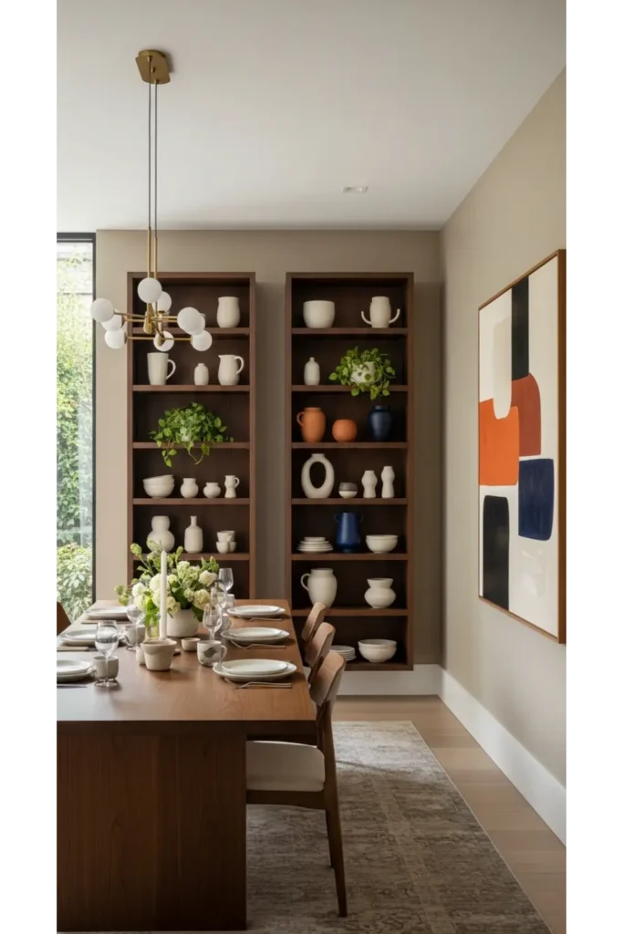 21 Dining Room Decor Ideas You’ll Love This Year 13 Display-Led Storage That Feels Curated