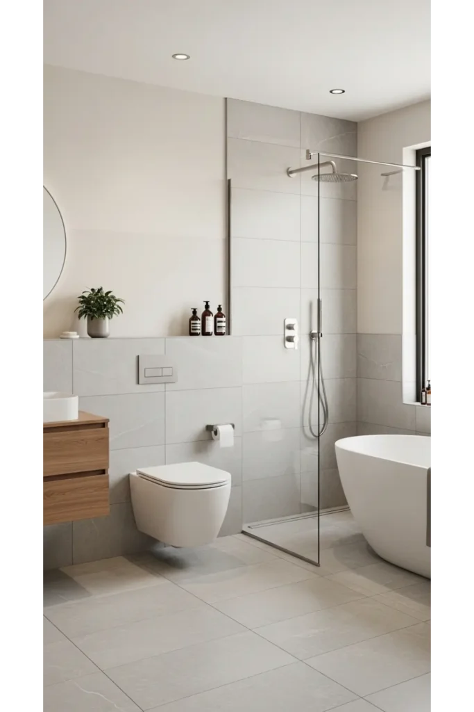 Dual Texture Wall Combination