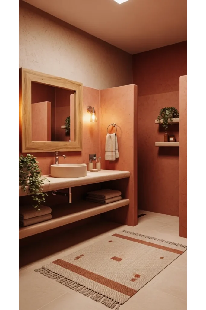 Earthy Color Palette with Warm Depth