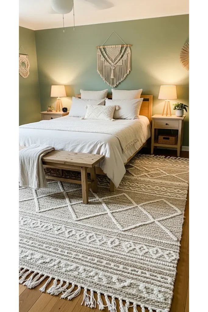 20+ Cozy Bedroom Designs That Feel Warm and Inviting You’ll Never Want to Leave 3 Earthy Green Calm