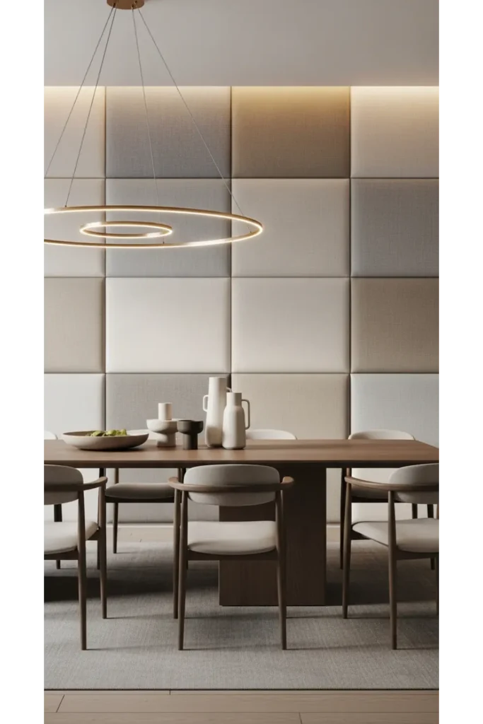 Fabric Wall Panels for Softness