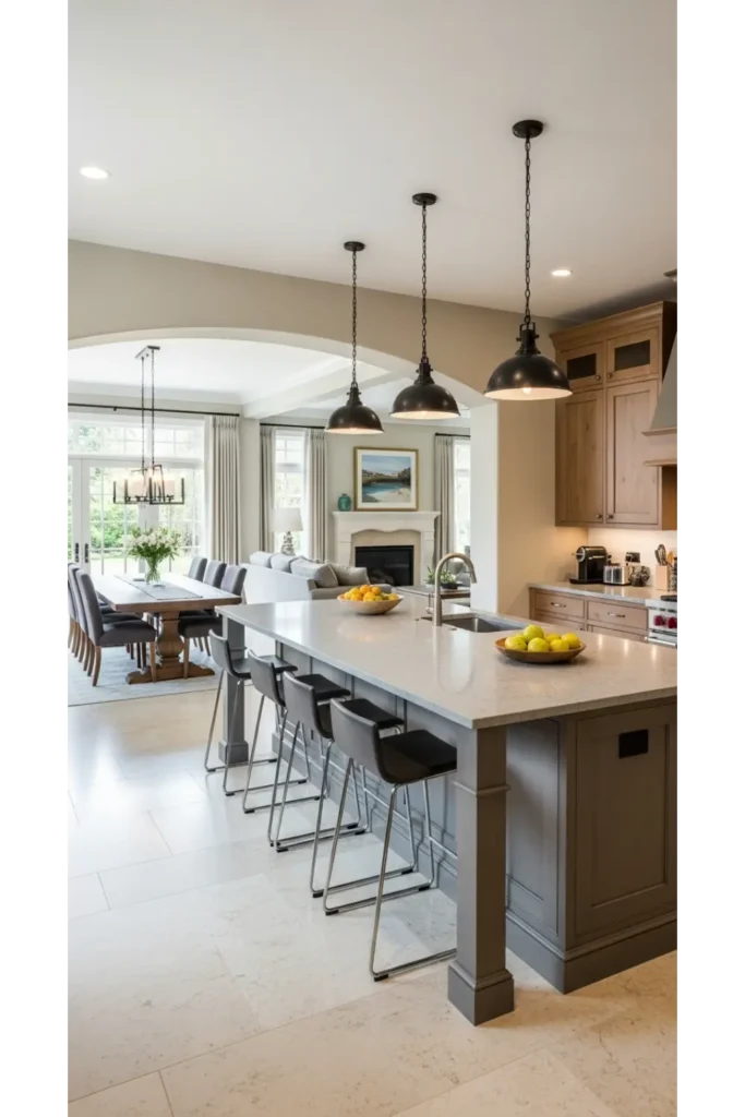 24 Open Kitchen Design Concepts For Spacious Living 23 Family Focused Open Layouts