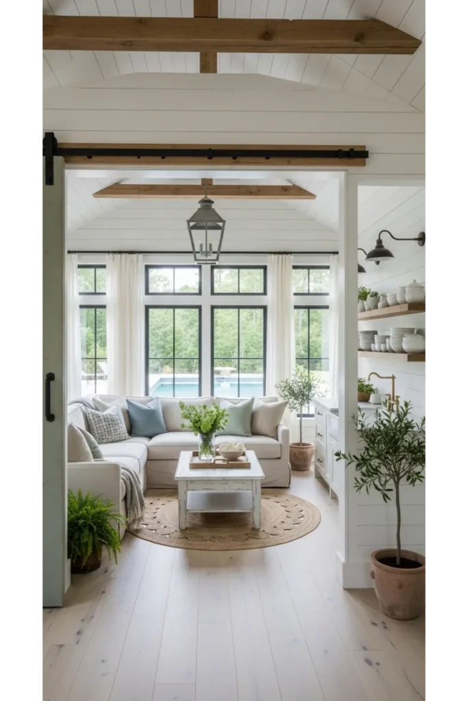 Farmhouse Inspired Retreat