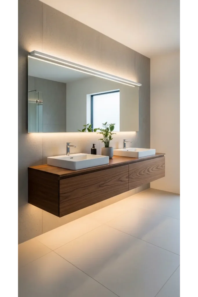 Floating Vanities for Space and Style