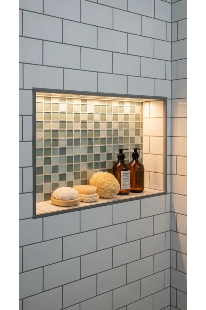 Frosted Glass Mosaic Accent