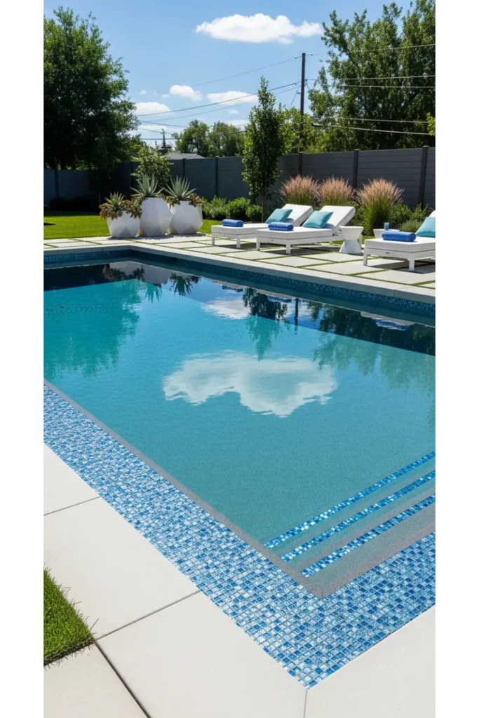  Glass Tile Perimeter Finish