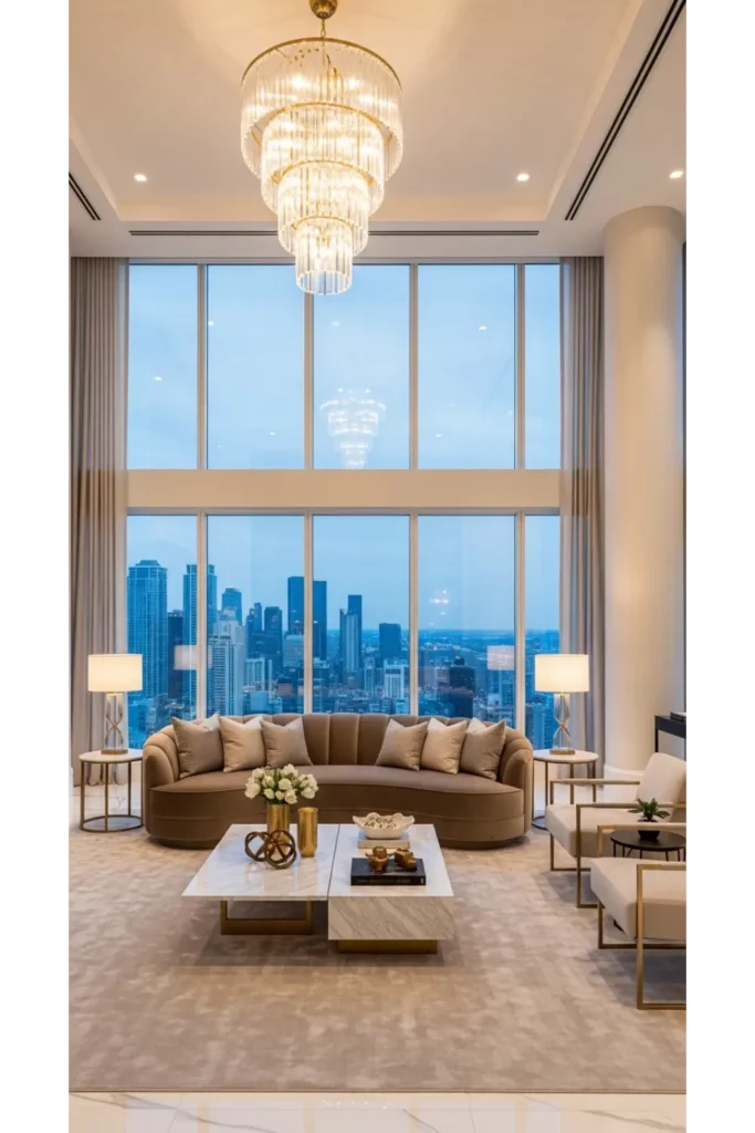 24+ Luxury Living Room Inspirations High End Homes 2 Grand Marble Statement Living Room