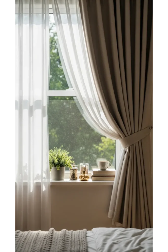 Hang Soft Layered Curtains