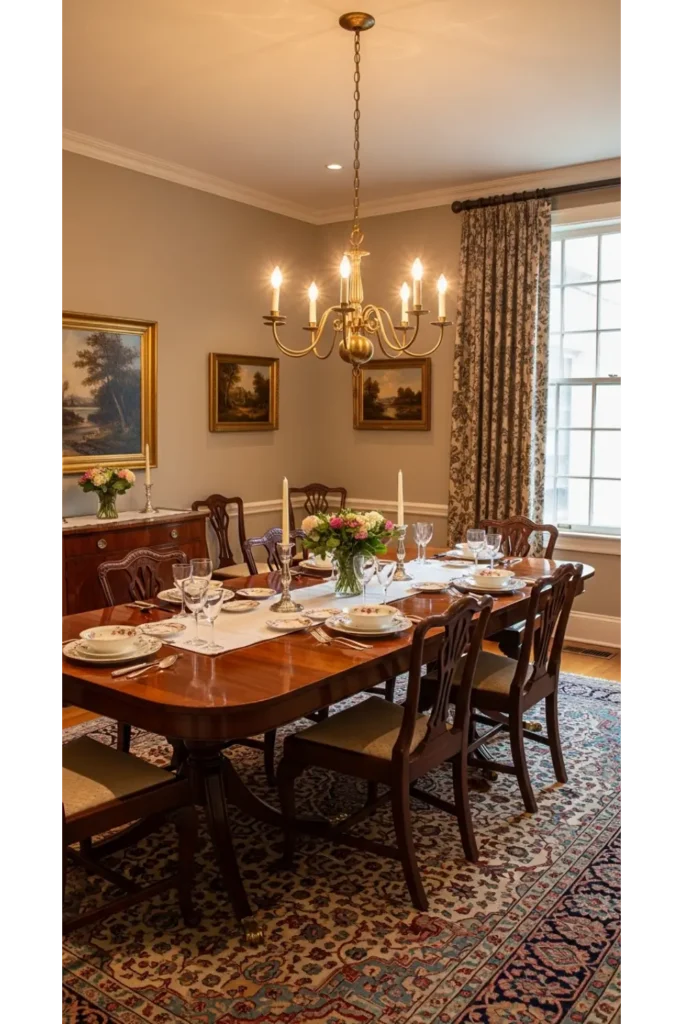 23 Elegant Dining Room Designs, Sophisticated Interiors 14 Heritage-Inspired Dining