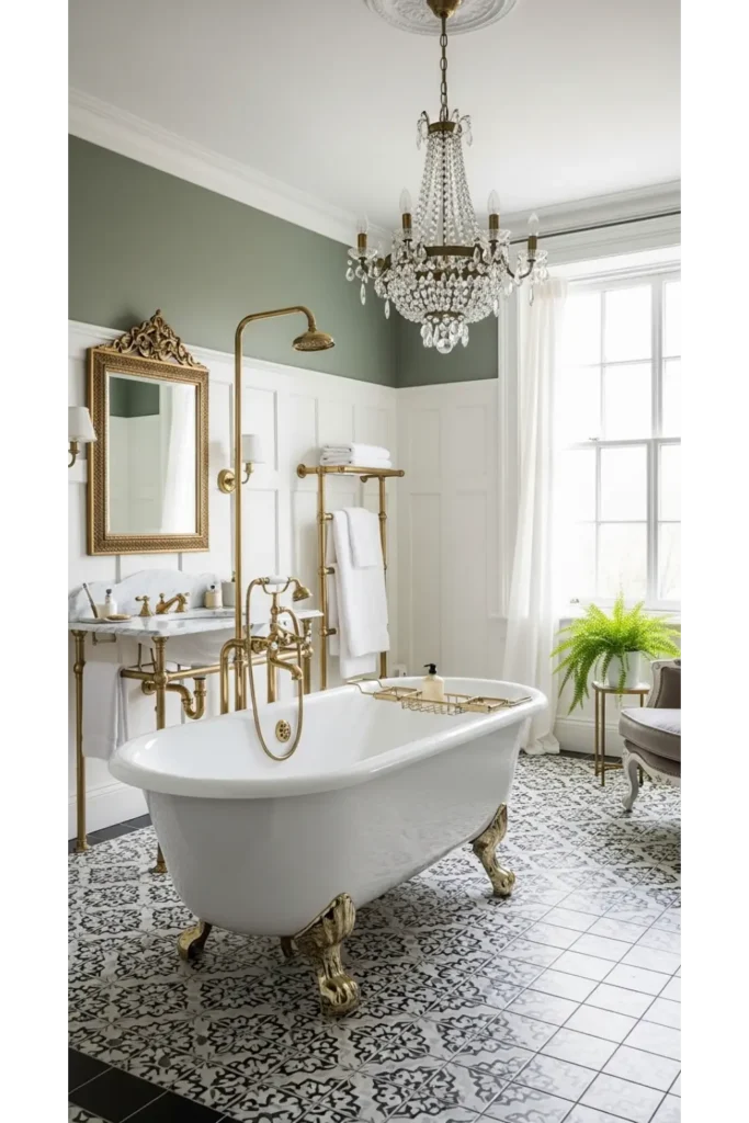 Heritage Inspired Luxury Bathroom