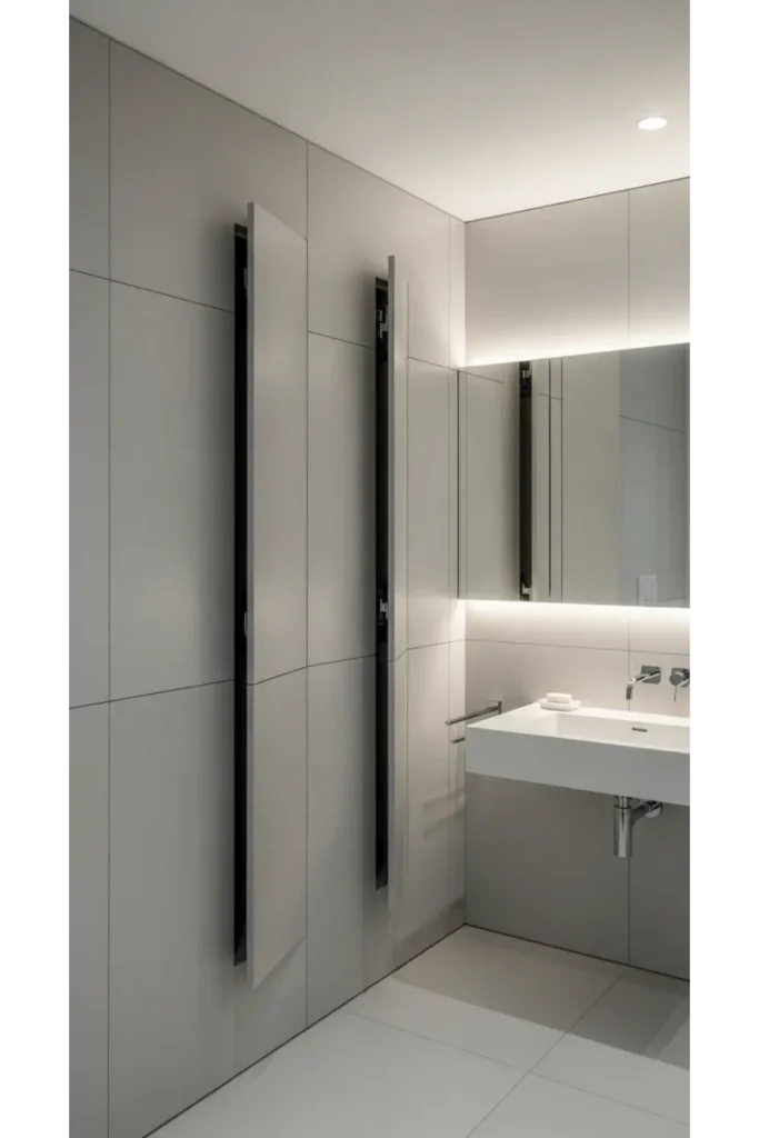 23 Bathroom Remodel Ideas for 2026 Trends 11 Hidden Storage Walls