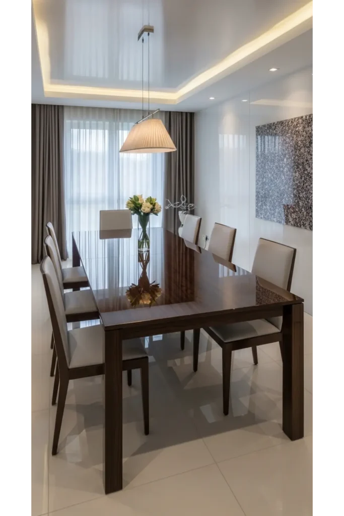 High Gloss Contemporary Table