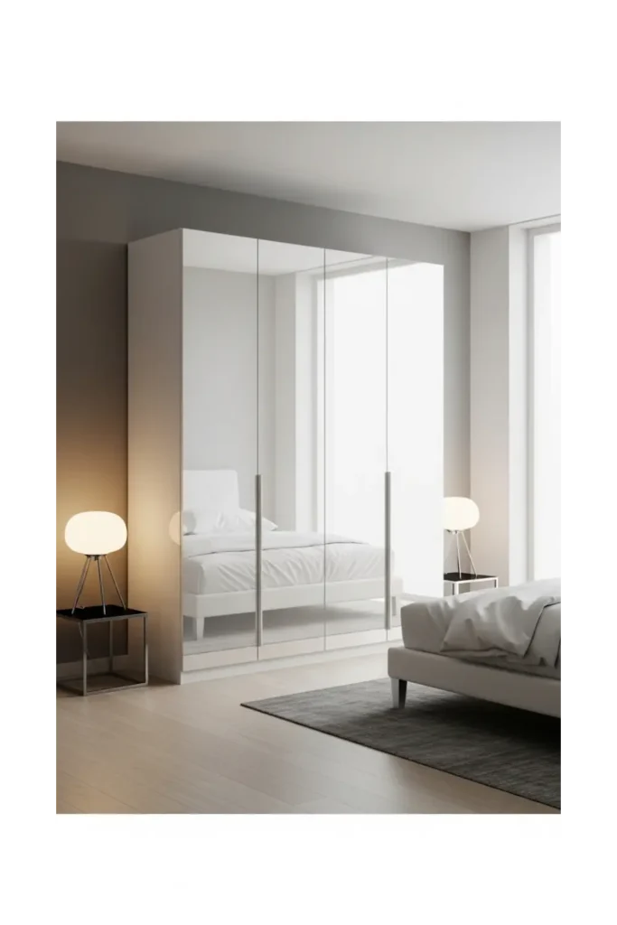 High Gloss Contemporary Wardrobe