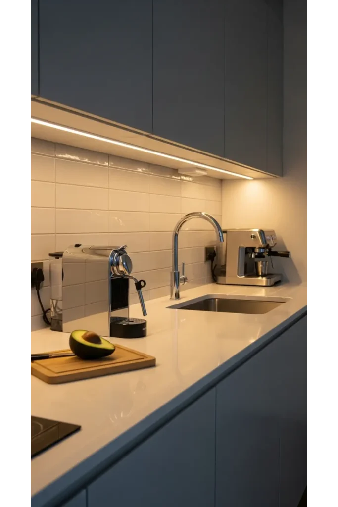 Improve Task Lighting Under Cabinets