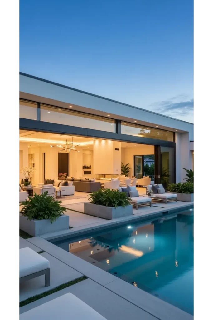 Indoor Outdoor Transition Pool