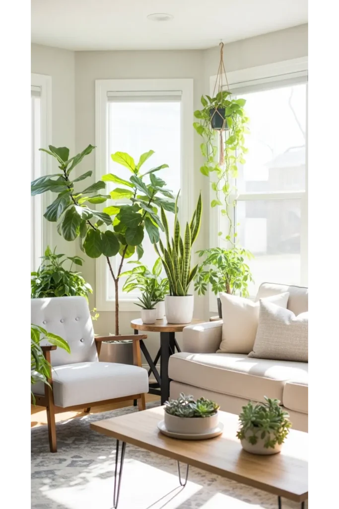 22+ Living Room Ideas That Refresh Any Style 9 Indoor Plants for Natural Energy