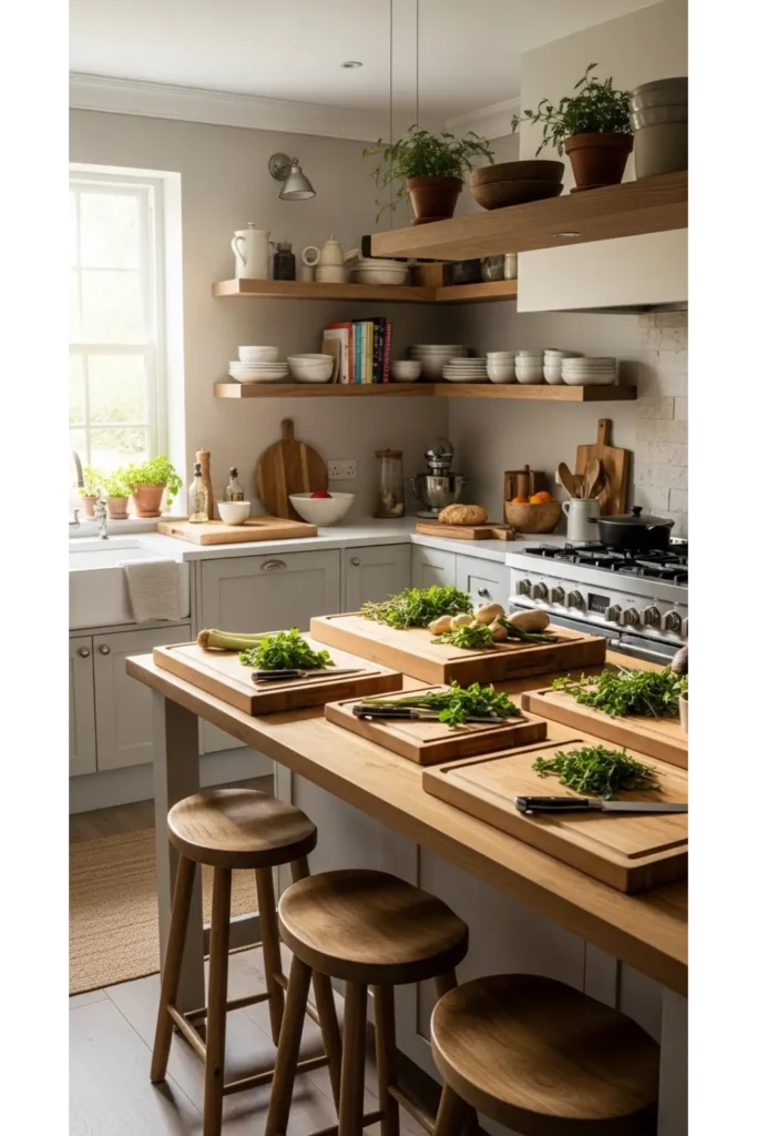 Introduce Natural Wood Accents