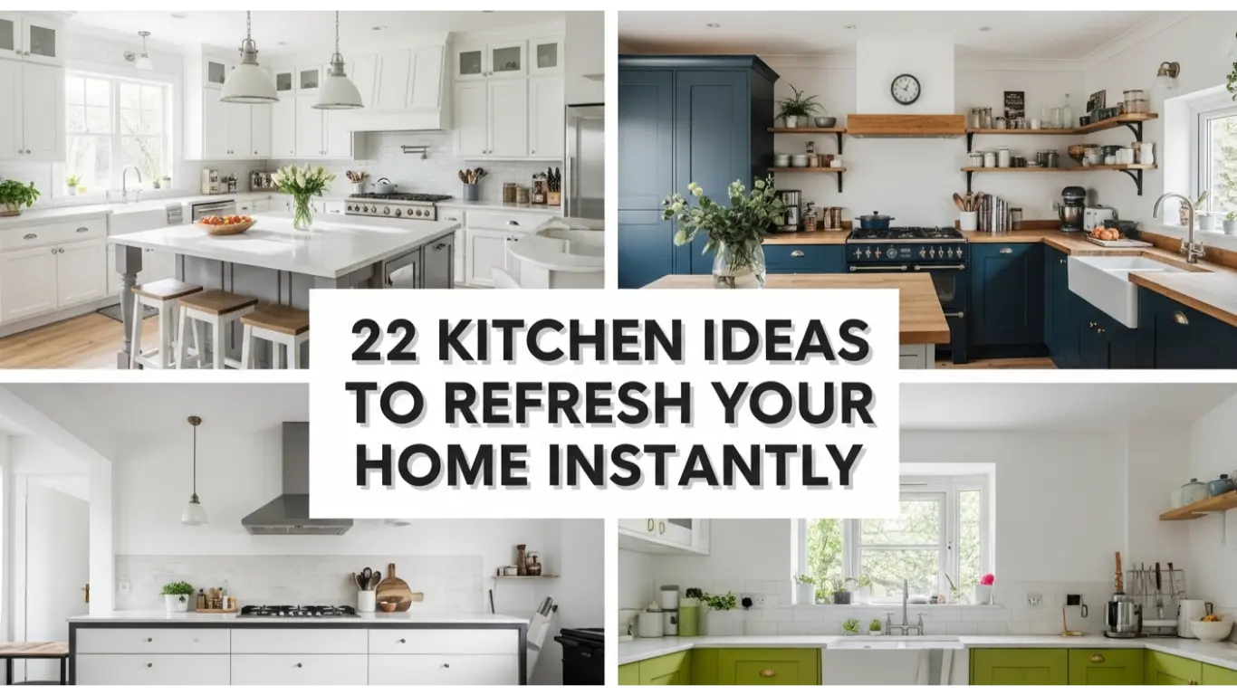Kitchen Ideas to Refresh Your Home Instantly