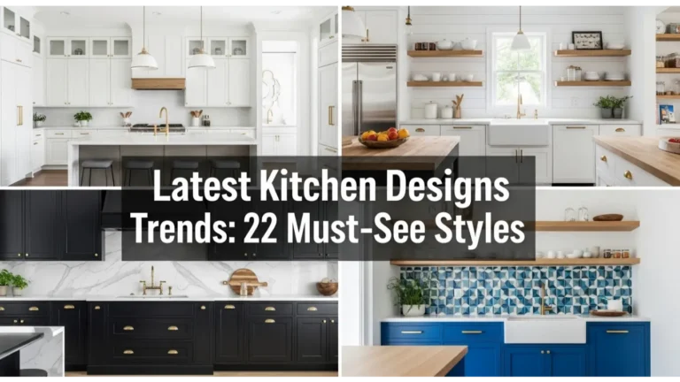 Latest Kitchen Designs Trends