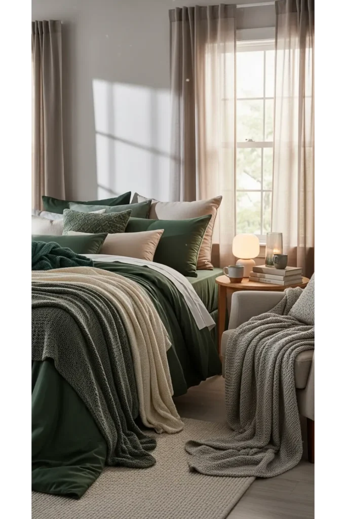 19+ Bedroom Layout Design Tricks for Comfort and Style 19 Layer Textures to Add Depth and Comfort