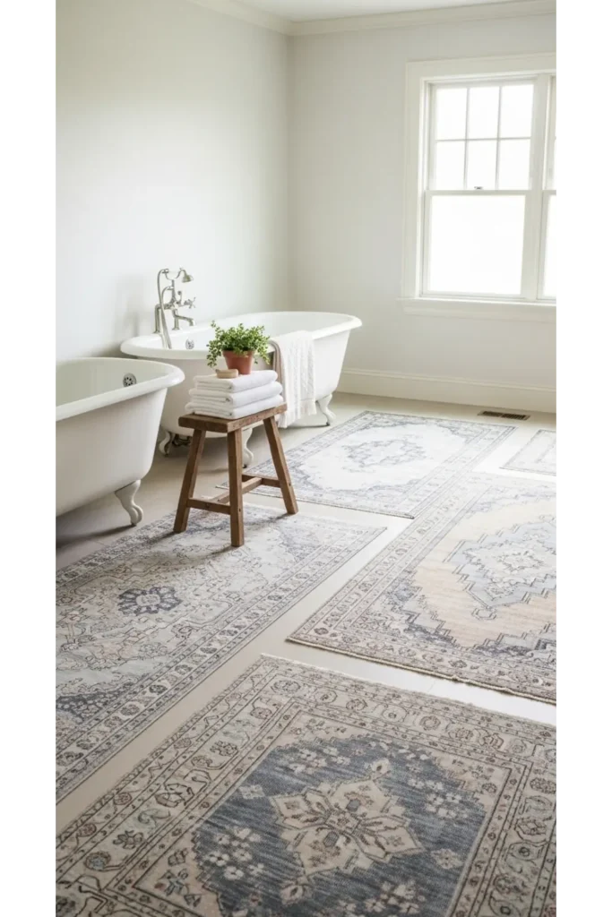 Layered Boho Rugs