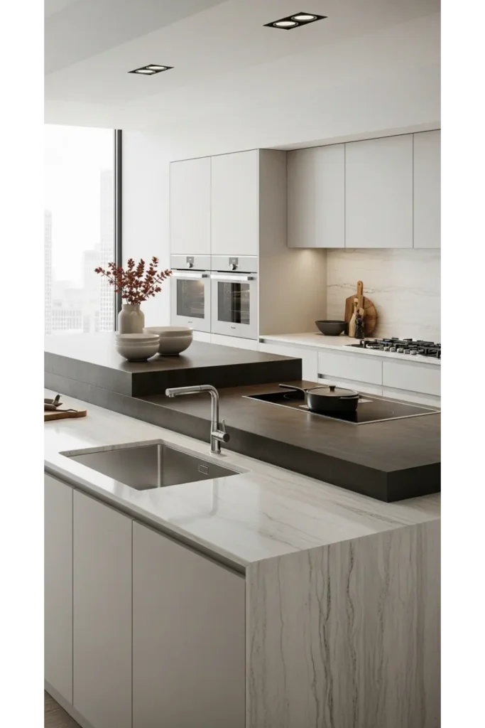 Kitchen Design Inspirations Modern Living 20 Ideas 9 Layered Countertop Zoning for Daily Living