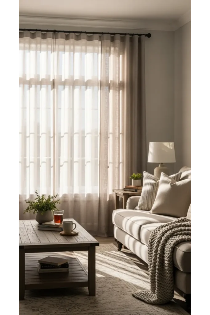 Layered Drapery Styling