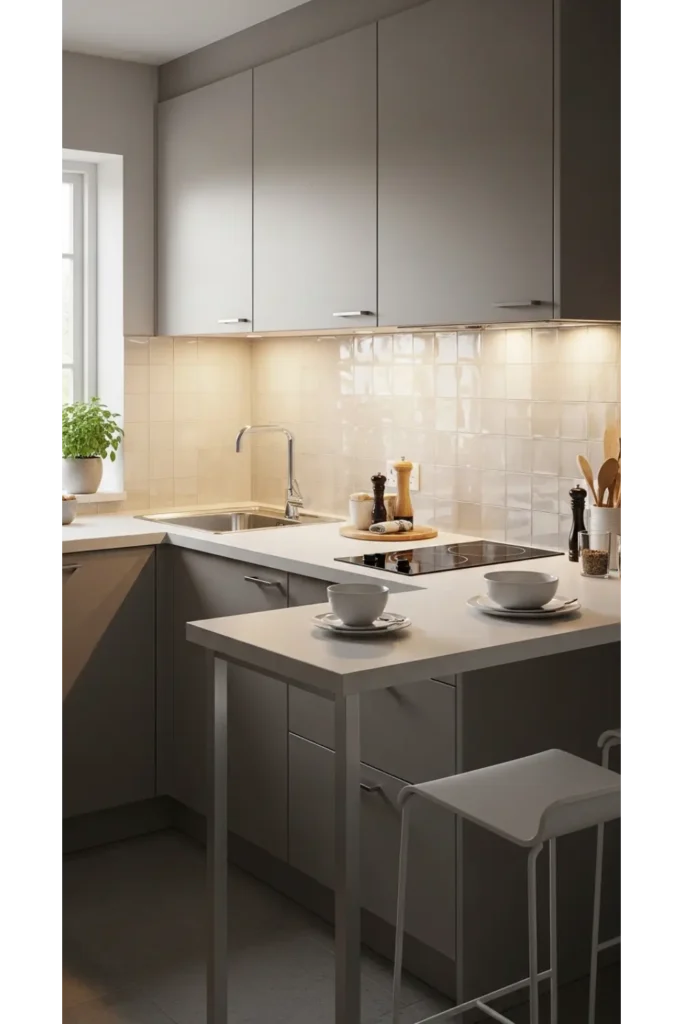 Light Amplifying Backsplash Materials