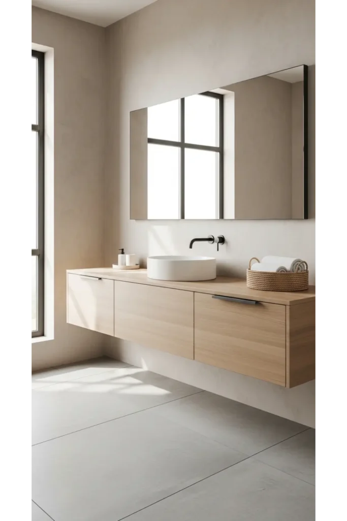 Limewash or Microcement Walls