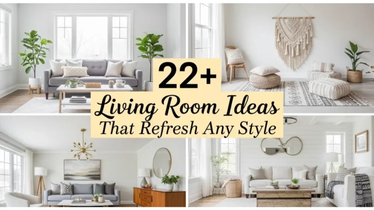 Living Room Ideas That Refresh Any Style