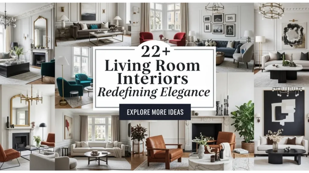 Living Room Interiors Redefining Elegance