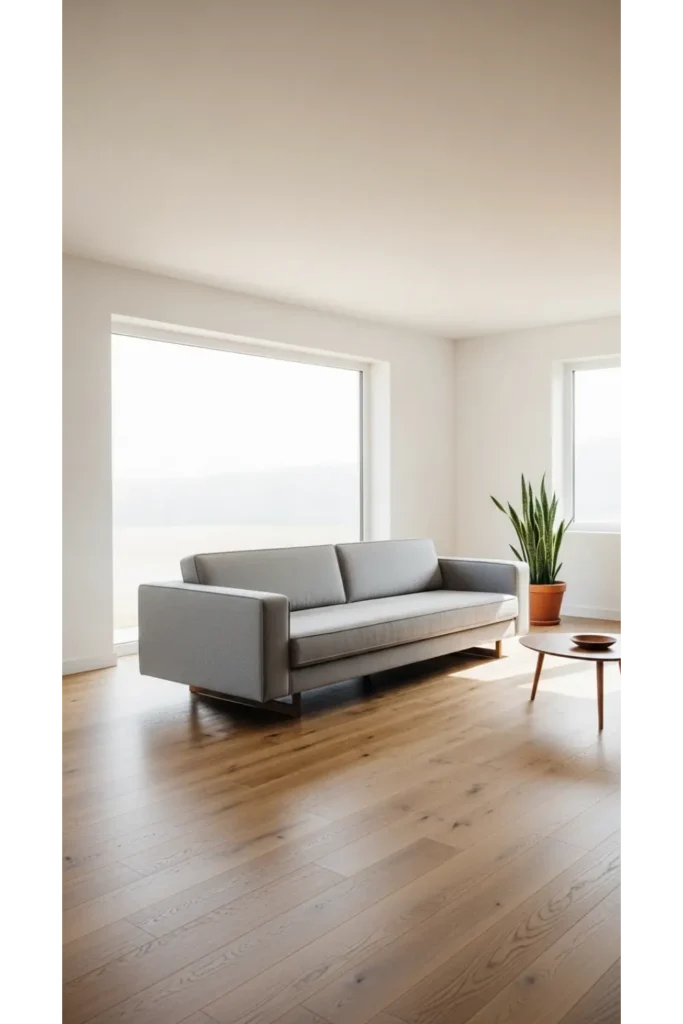 23 Minimalist Living Room Ideas for Calm Homes 4 Low Profile Furniture Choice