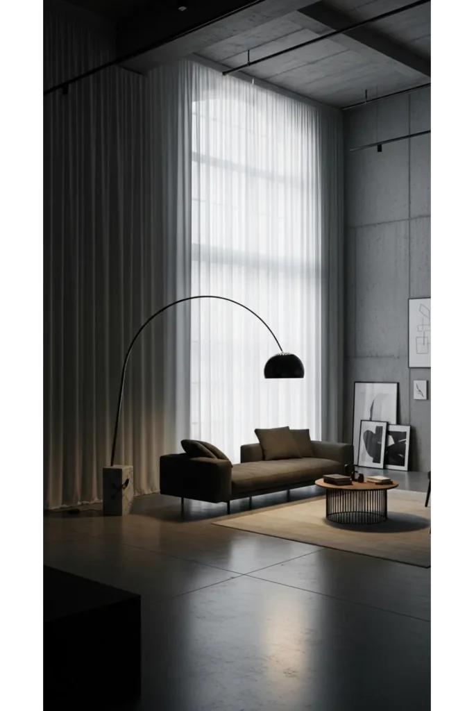 Low Profile Furniture for Dramatic Height