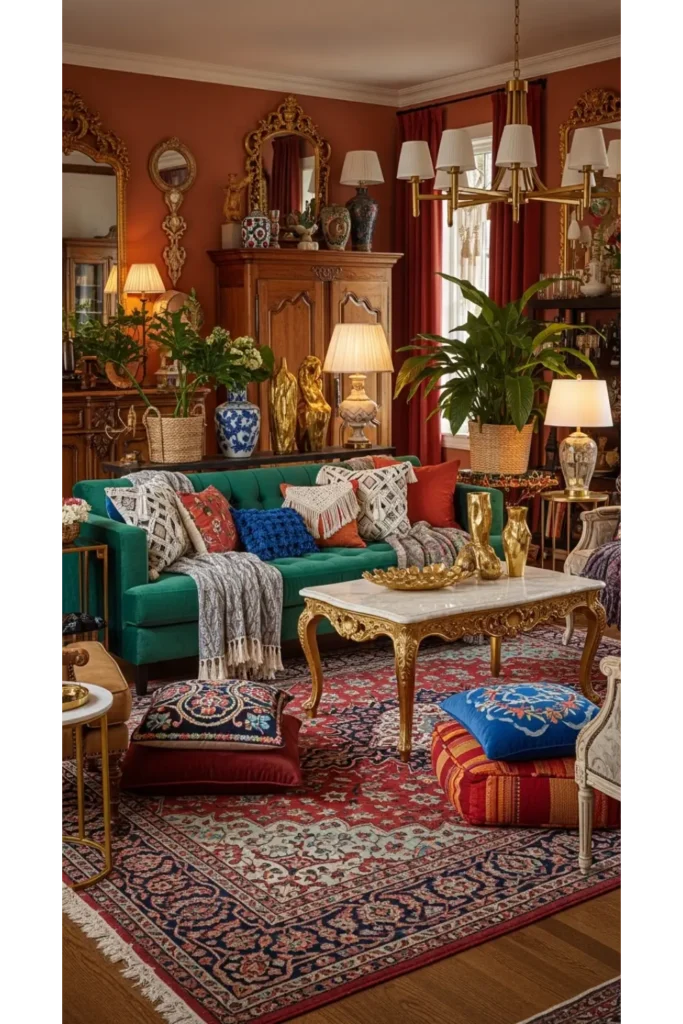 24+ Luxury Living Room Inspirations High End Homes 23 Luxe Bohemian Chic Living Room