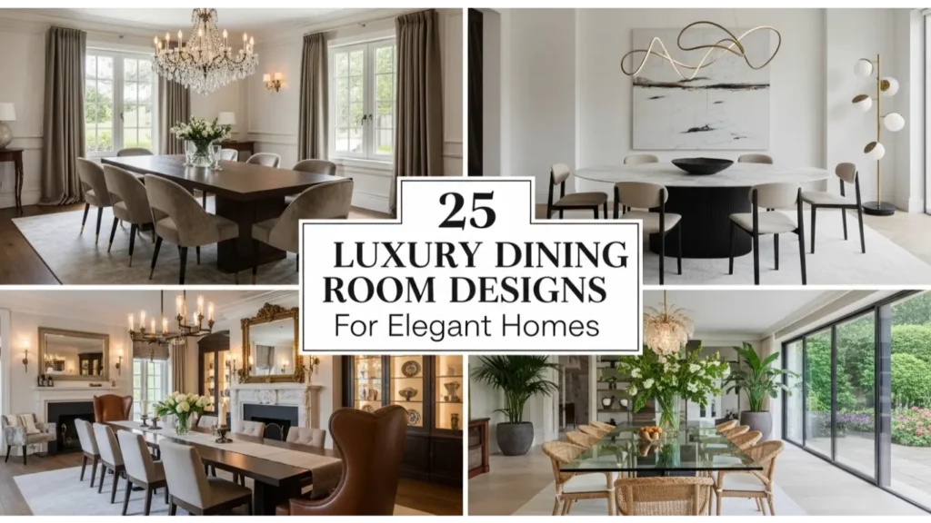 Luxury Dining Room Designs