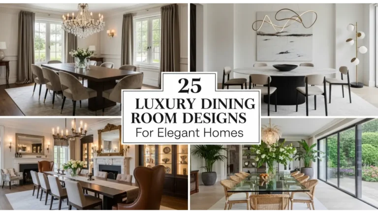 Luxury Dining Room Designs