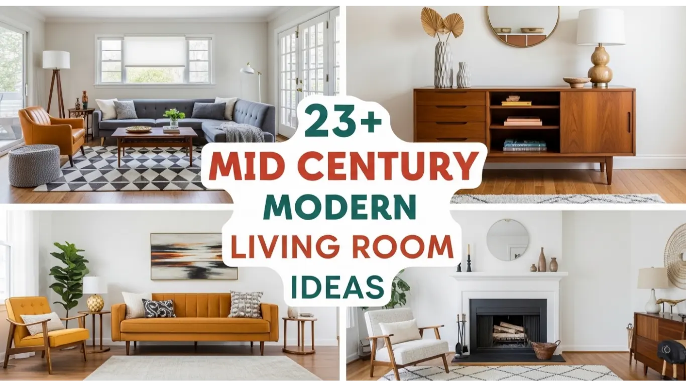 Mid Century Modern Living Room Ideas