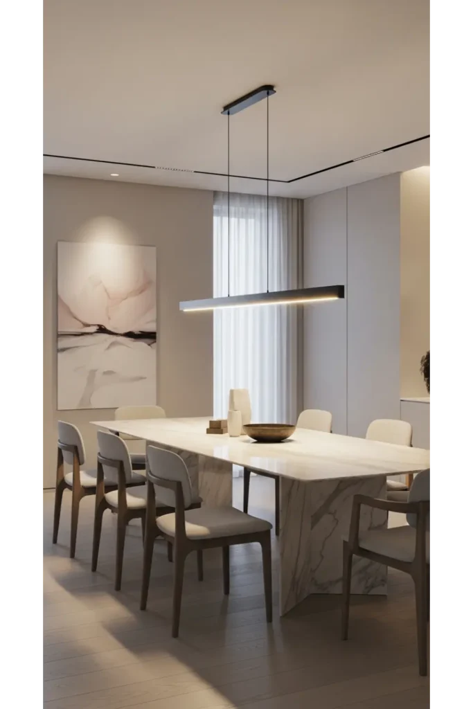 Minimal Luxury Dining