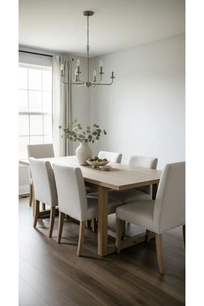 22+ Modern Farmhouse Dining Room Ideas 9 Minimalist Farmhouse Dining Room