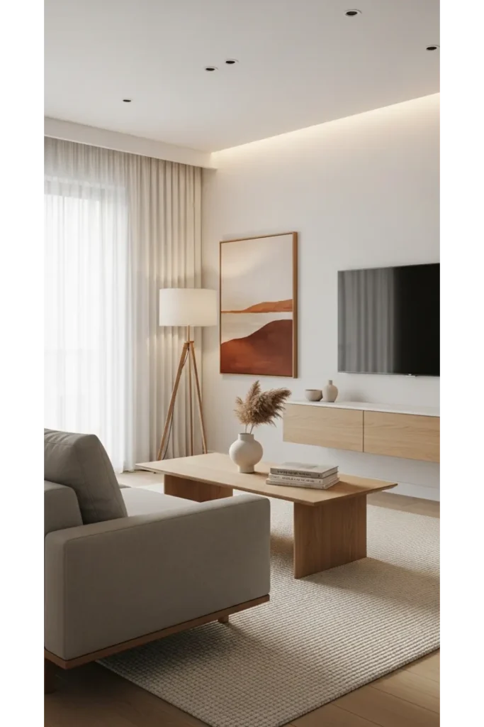 22+ Cosy Living Room Ideas Comfortable Stylish 7 Minimalist Layout with Warm Accents