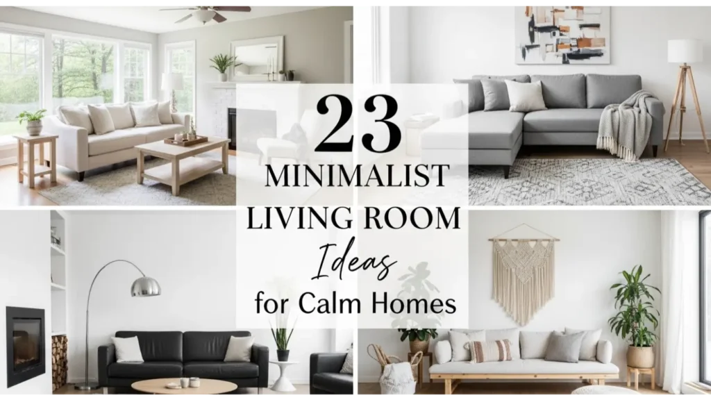Minimalist Living Room Ideas
