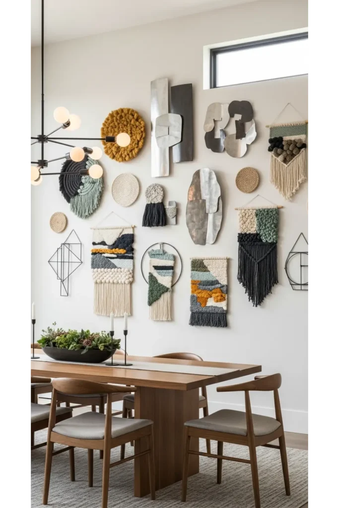 Mixed Material Wall Hangings